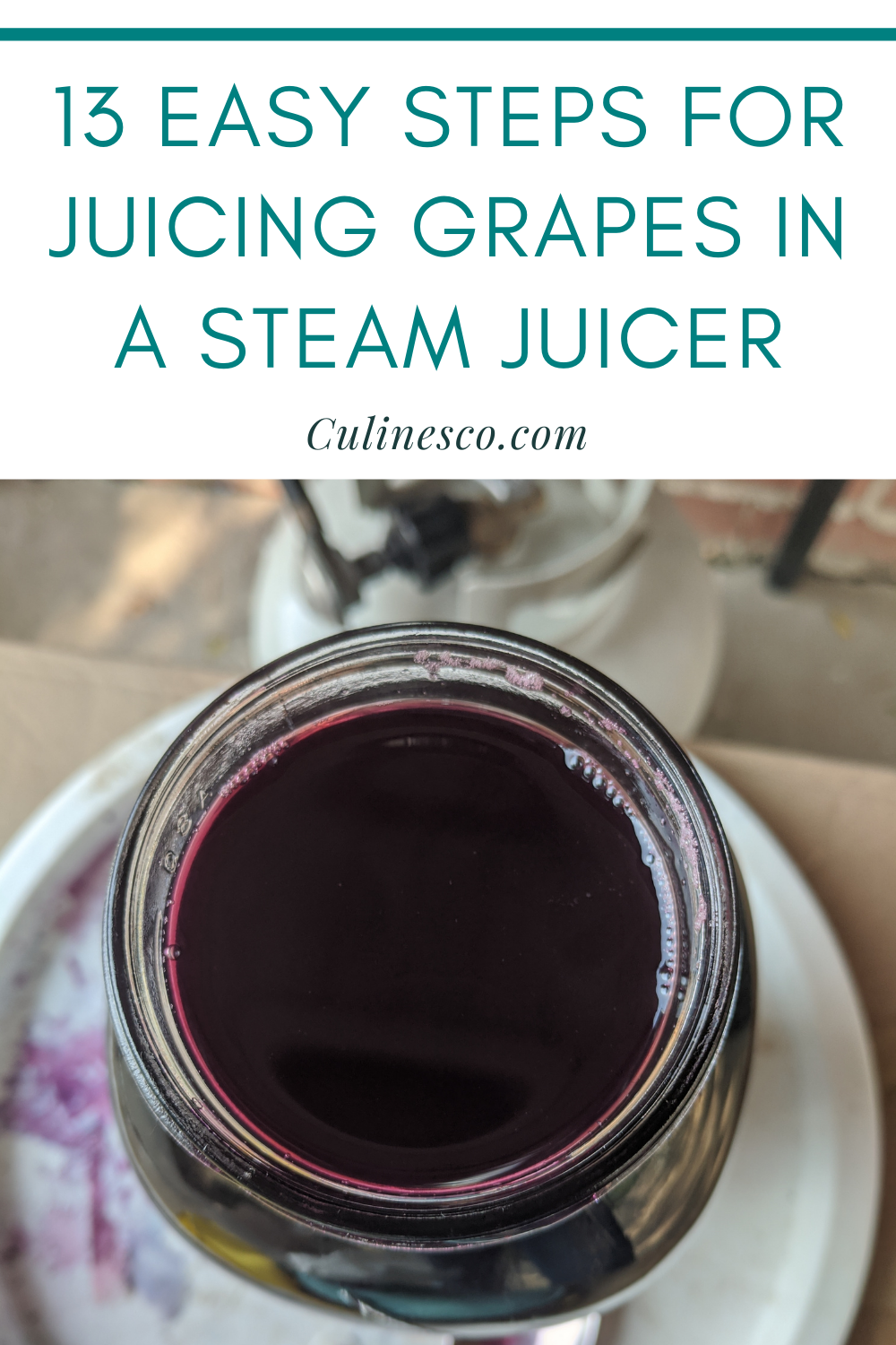 13 Easy Steps for Juicing Grapes in a Steam Juicer